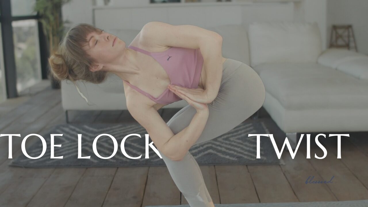 TOE LOCK YOGA POSE