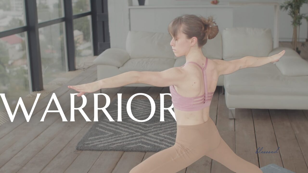 WARRIOR MORNING YOGA POSE